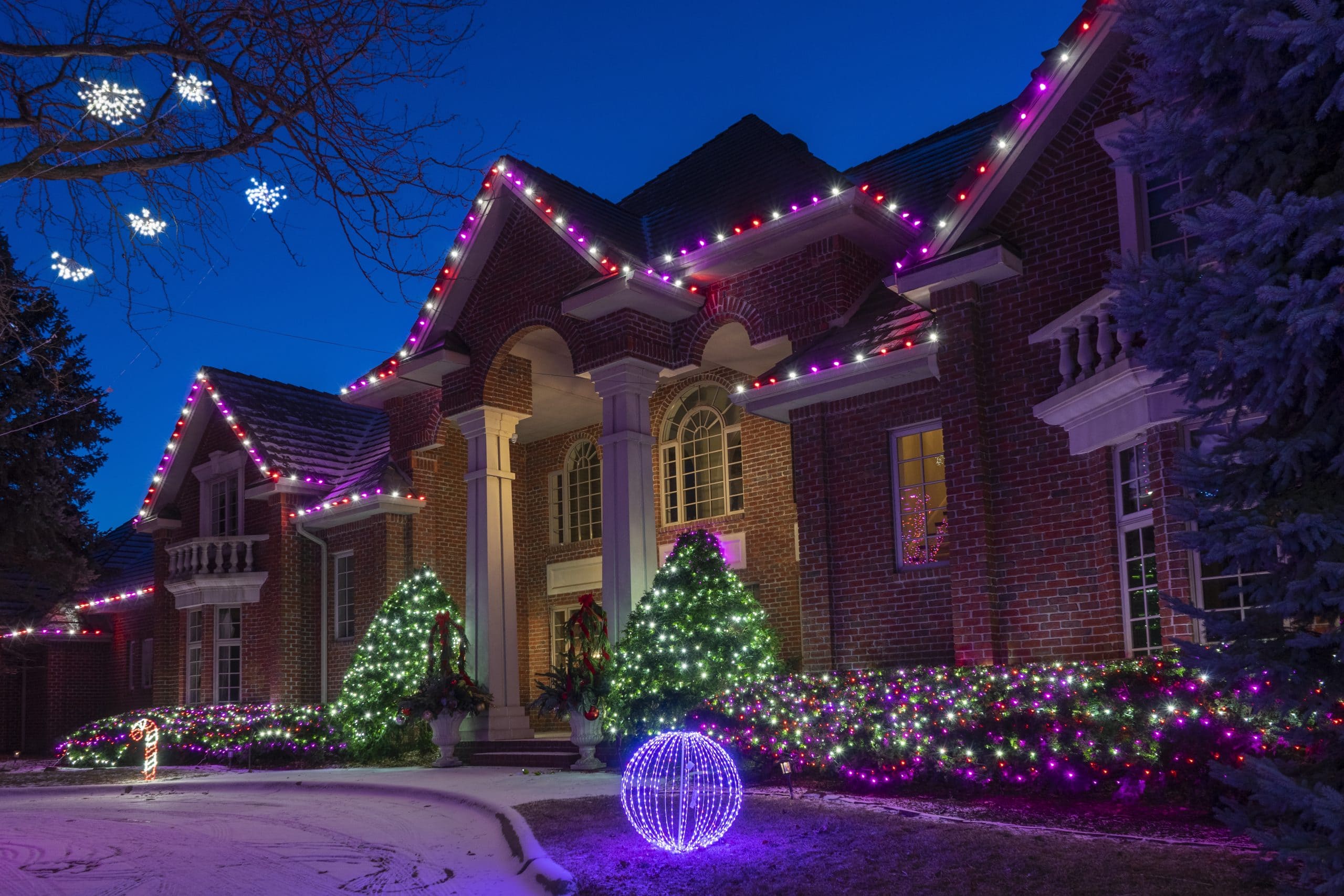 Christmas Lights Installation in Chattanooga, TN